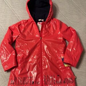 Billieblush Red Raincoat Vibrant Waterproof Design